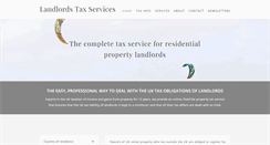 Desktop Screenshot of landlordstax.co.uk