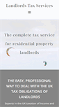 Mobile Screenshot of landlordstax.co.uk